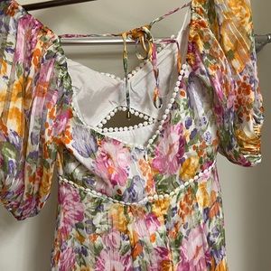 Beautiful colorful summer dress